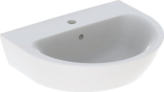 Actual product image Geberit Keramag / Washbasin Renova 55 cm white 500369011 (450 mm, 550 mm)