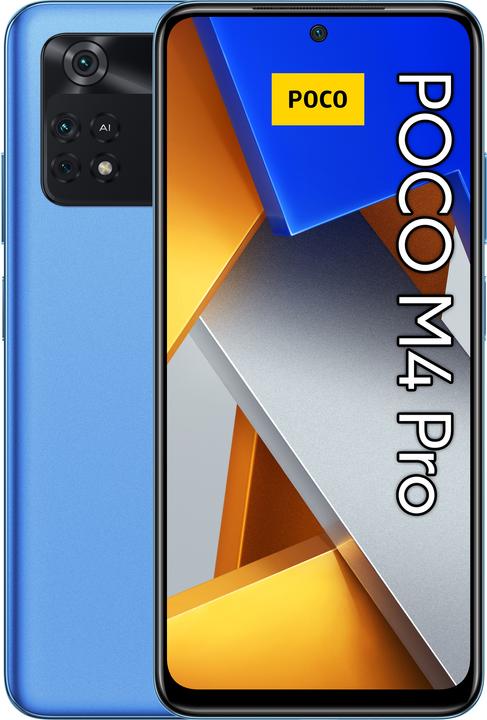 Produktbild Xiaomi Poco M4 Pro (128 GB, Blau, 6.43", Dual SIM, 64 Mpx, 4G)
