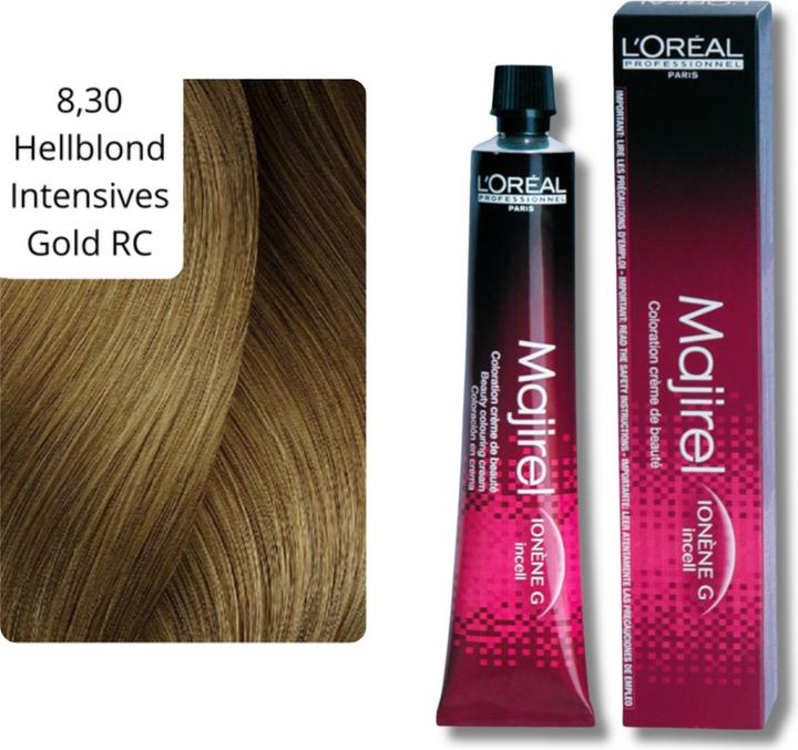 Image du produit L'Oréal Professionnel Majirel (8.30 blond clair extra-or blond clair)