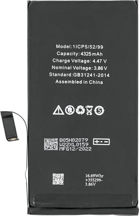 Produktbild OEM Neue Batterie für iPhone 14 Plus ohne Logo