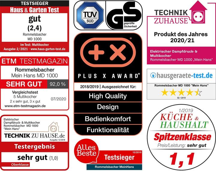 Immagine prodotto Rommelsbacher MD 1000 (Spina CH)