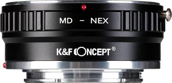 Image du produit K&F Concept Adaptateur d'objectif de haute précision, cuivre, MD-NEX II