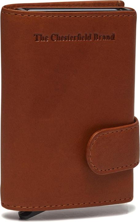The Chesterfield Brand Frankfurt Kreditkartenetui RFID Schutz Leder 7.5 cm