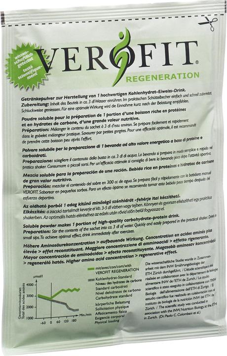 Actual product image VEROFIT Regeneration (Vanilla, 10 pcs., 700 g)