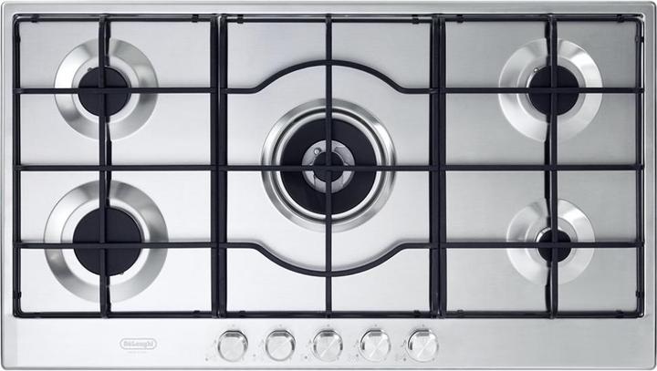 Immagine prodotto De'Longhi DeLonghi SLF 590 LX Acciaio inossidabile Da incasso 90 cm Gas 5 Fornello(i)
