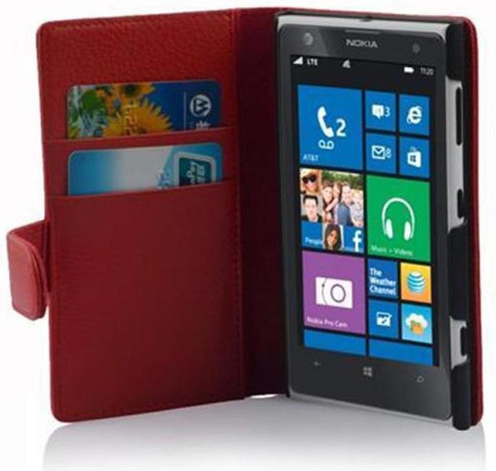 Productafbeelding Cadorabo Boek met structuur omslag (Nokia Lumia 1020)