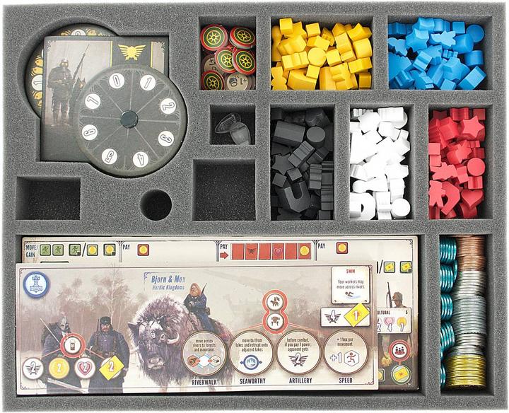Image du produit Feldherr FH57018 - Kit de mousse pour Scythe, boîte de jeu de base (Mousse)