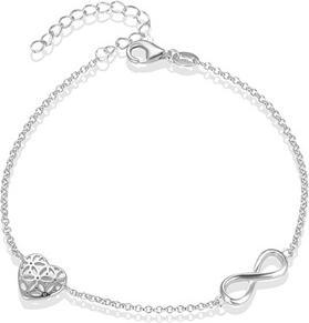 Beneto Romantic silver bracelet AGB634 / 21