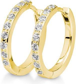 Breuning Creolen - BRILL. 0,45 Ct. H/si (750/18 K Gold)