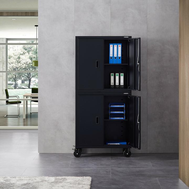 Immagine prodotto Arebos Aktenschrank (180 x 90 x 40 cm)