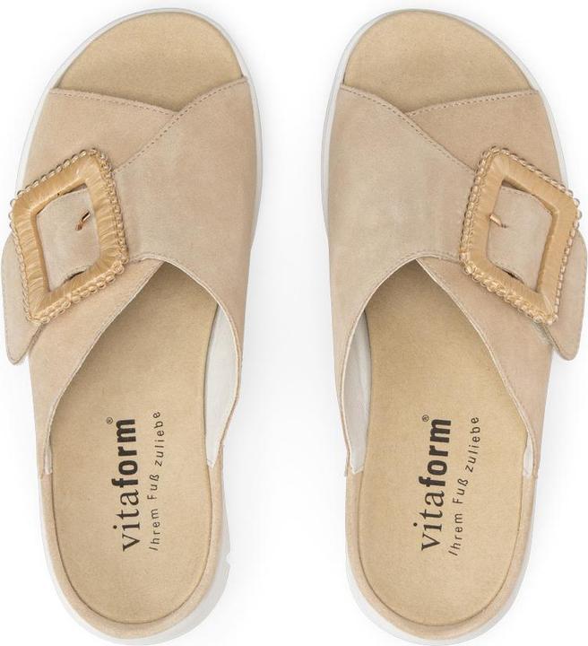 Actual product image Vitaform Pantolette Veloursleder Supersoft (37)