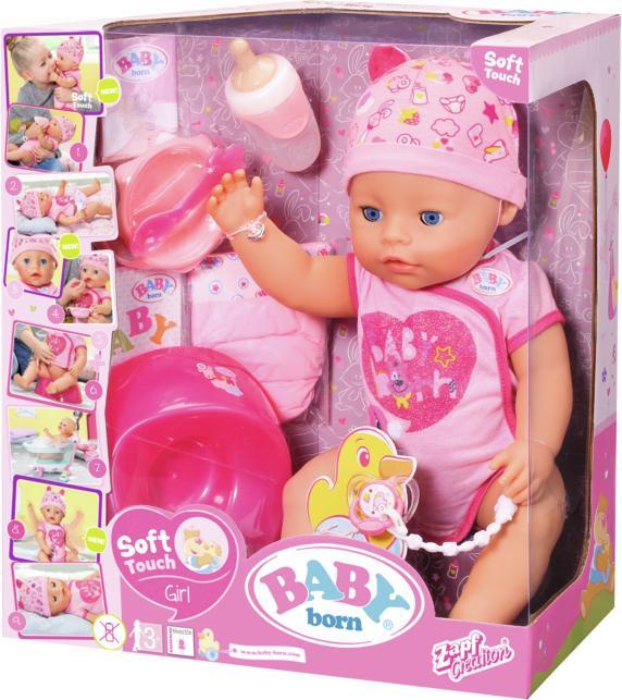 Produktbild Baby Born Soft Touch Blue Eyes