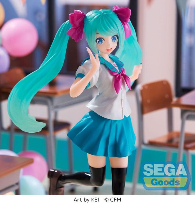 Image du produit Sega Goods HATSUNE MIKU - 16ème Anniversaire Vers. KEI - Figurine Luminasta 18cm