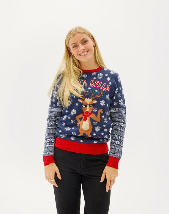 Actual product image Christmas Sweats Jingle Bells LED Sweater (XL)