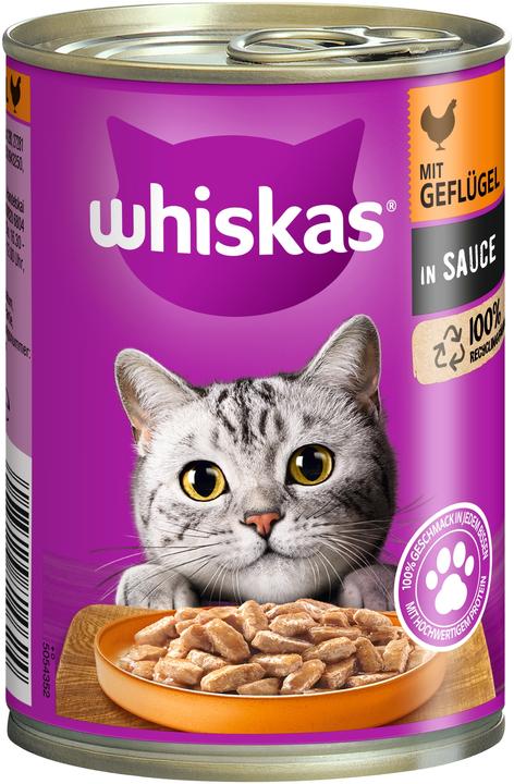 Whiskas Pollame in salsa (Adulto, 1 pz., 400 g)
