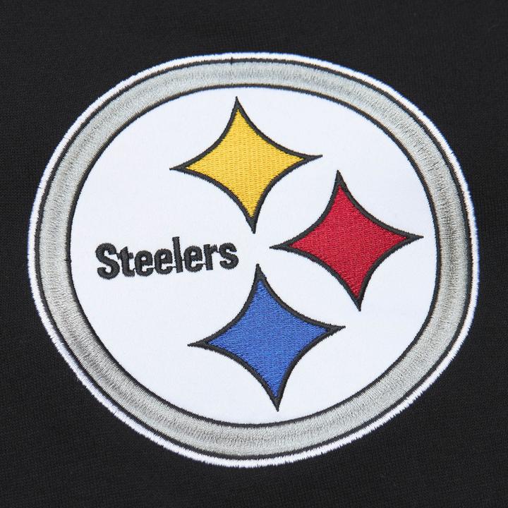 Actual product image Mitchell & Ness Fleece Pullover Pittsburgh Steelers - S (S)