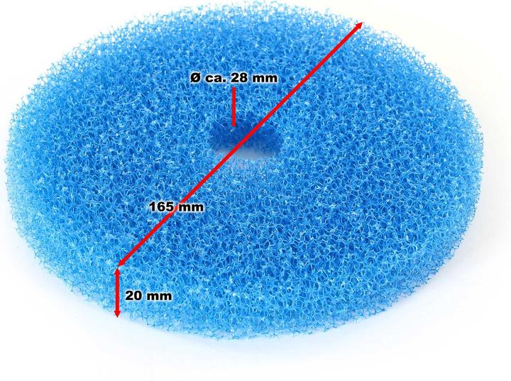 Actual product image SunSun Spare Part CSP-250 Filter Sponge Rough Pond Skimmer Spare Filter