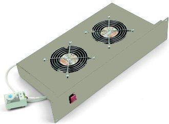 Produktbild Triton 19" Lüftereinschub, 2 Lüfter, 2HE