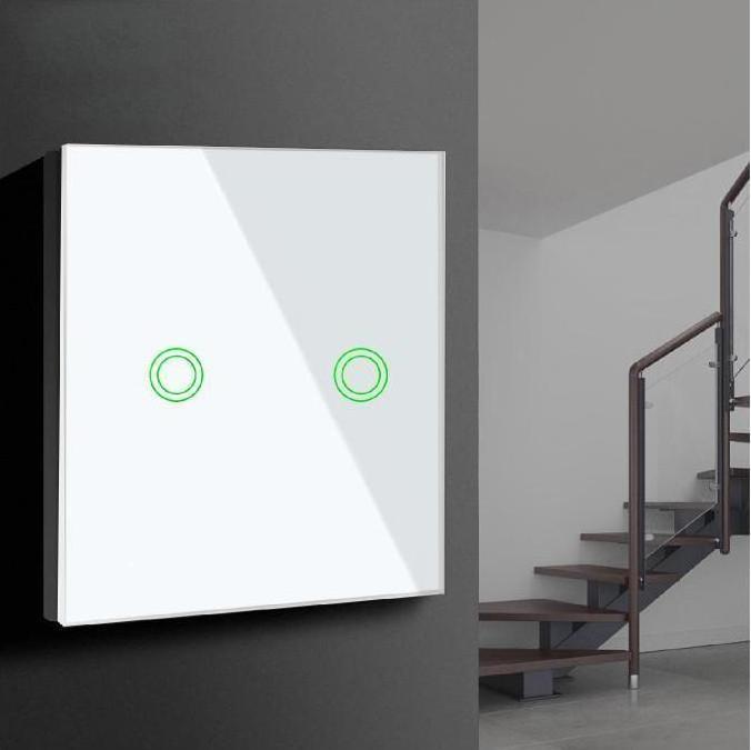 Produktbild Maclean Touch-Umschalter, Lichtschalter, Kreuzschalter, Wandschalter, Treppenschalter mit Farbwechsel, LED-H