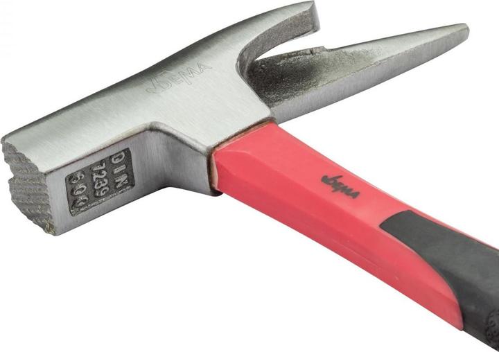Produktbild Dema Latthammer Zimmermannshammer Klauenhammer Dachdeckerhammer Hammer 600 g DIN 7239 (600 g)