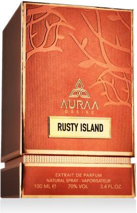 Immagine prodotto Auraa Desire Rusty Island Extrait Perfume 100ml by Profumo forte di cuoio e legno per uomo e donna (Extrait De Parfum, 100 ml)