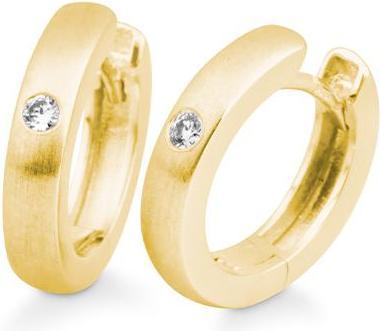 Breuning Creolen - BRILL. 0,06 Ct. H/si (585, - Gold)