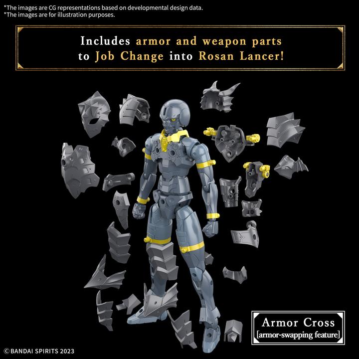 Image du produit Bandai 30 Minutes Fantasy - Rosan Lancer