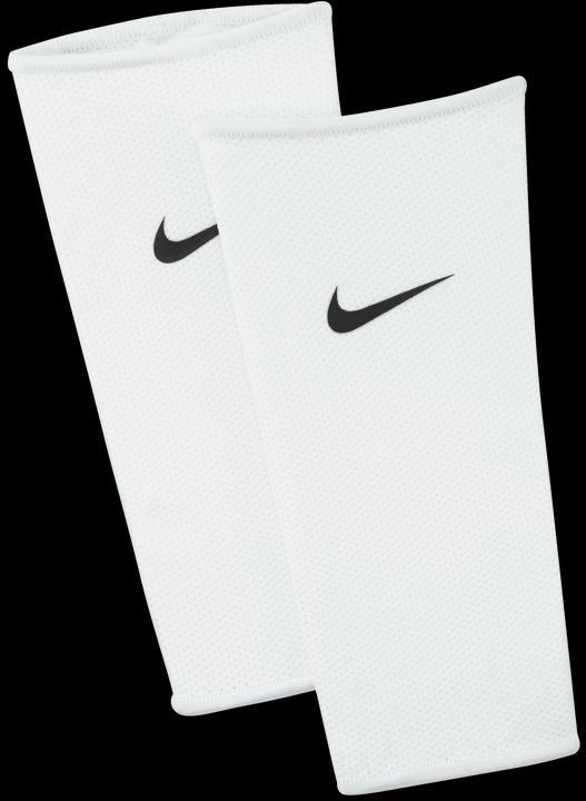Nike Guard Lock Soccer Sleeves White/Black/Black XS (XS)