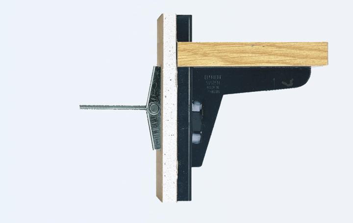 Produktbild Lüsebrink Federklappdübel KD 4 mit Gewindestange, Scheibe & Hülsenmutter (50 Stk.)