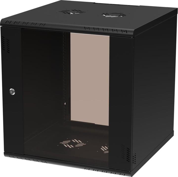 Produktbild Extralink PREMIUM 12U 600X600 WALL-MOUNTED RACKMOUNT CABINET BLACK (12 HE)