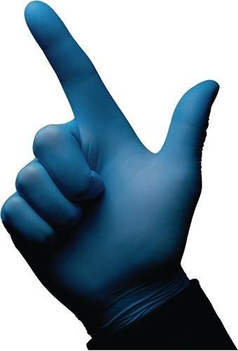 Actual product image Med-Comfort Disposable glove Blue Eco-Plus Nitrile Powderfree XL, 90 pcs. (XL)