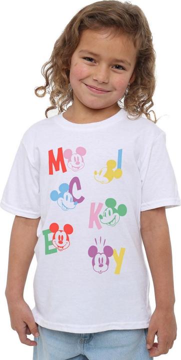 Immagine prodotto Disney T-shirt lettres Mickey Mouse pour fille (128)