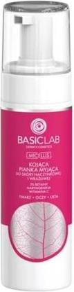 Actual product image BasicLab BASICLAB Micellis kojąca pianka myjąca 150ml (Foam, 150 ml)