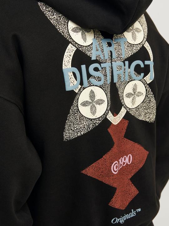 Actual product image Jack & Jones Jornoho Back Graphic Sweat Hood (M)