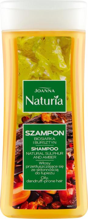 Produktbild Joanna Naturia Shampoo mit natürlichem Schwefel und Bernstein 200ml (200 ml, Flüssiges Shampoo)