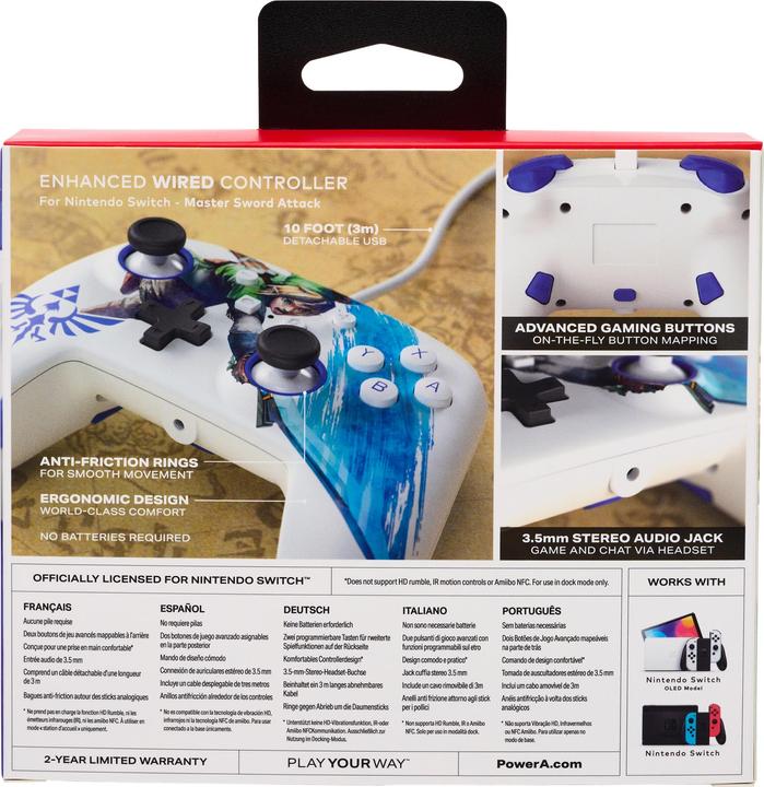 Produktbild PowerA Enhanced Wired Controller (Switch)