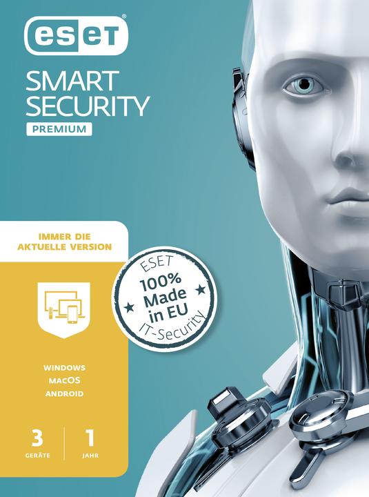 Produktbild ESET Smart Security Premium (3 User, 1 Geräte/User, 12 Monate)
