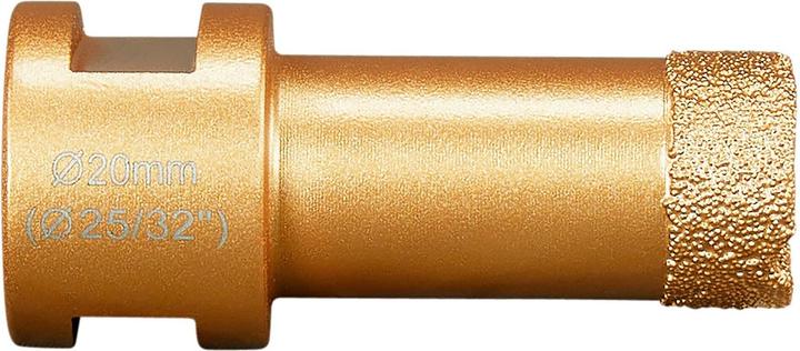 Image du produit Makita Couronne de forage creuse diamantée 20mm M14 (jusqu'à 20 millimètres)