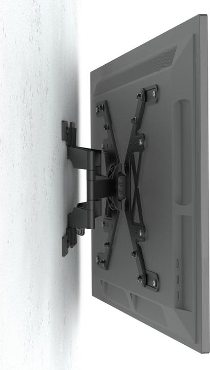 Produktbild Hama TV-Wandhalterung, schwenkbar, neigbar, extra flach, 229 cm (90") bis 40 kg (Wand, 90", 40 kg)