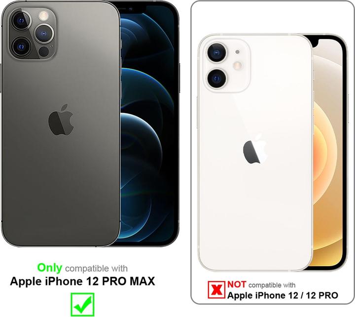 Actual product image Cadorabo TPU Matt Metallic Cover (Apple iPhone 12 Pro Max)