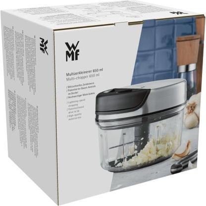 Actual product image WMF Multi Chopper Vegetable Slicer manual Rope Pull 650ml ideal Onions Gourmet (650 ml)