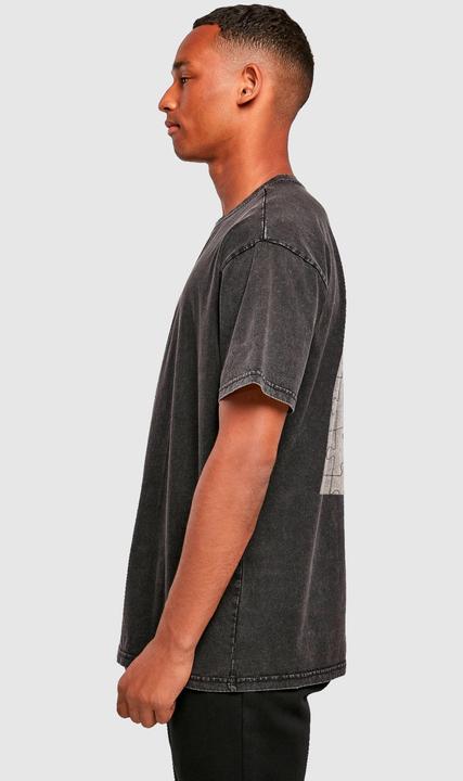 Actual product image Merchcode Missing Piece Acid Washed Heavy Oversize Tee - 136217 (L)