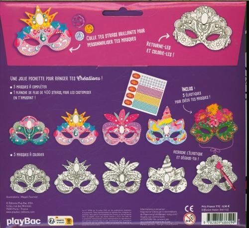 Produktbild Mes masques en strass : carnaval (Französisch, Fournier Magali, 2024)
