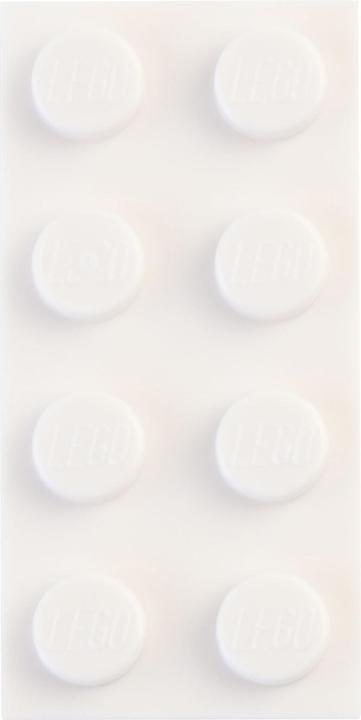Actual product image LEGO 2x4 Bricks White - 100 pieces - White bricks 3001 (3001, LEGO Accessories)