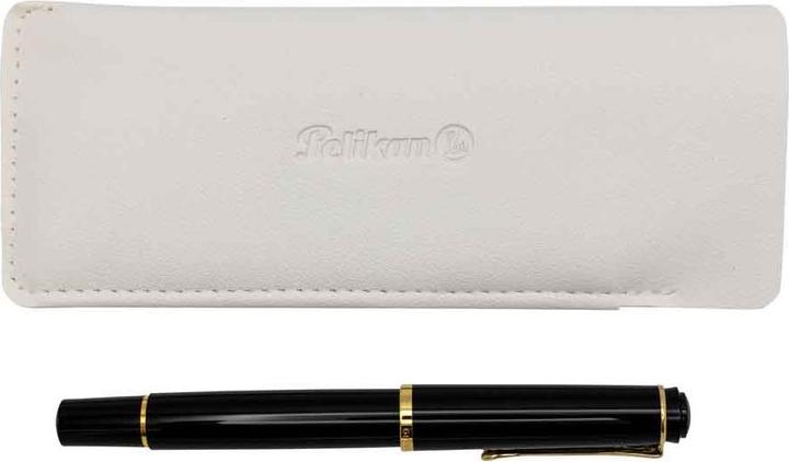 Actual product image Pelikan Fountain Pen M200 Black B Case (Black, Gold, 1 x)