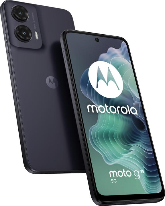 Motorola Moto G35 (256 GB, Midnight Black, 6.72", SIM + eSIM, 50 Mpx, 5G)