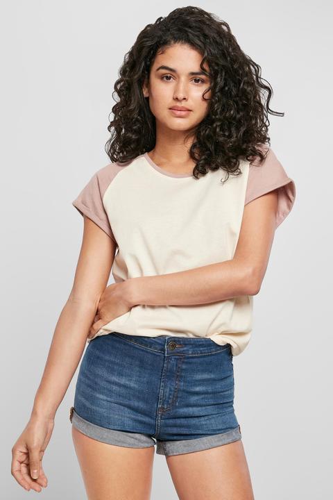 Image du produit Urban Classics Tee Raglan contrasté pour les femmes (S)