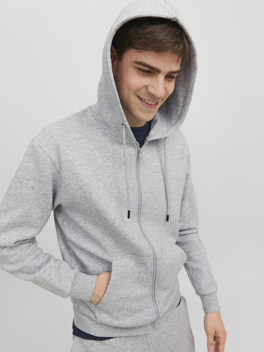 Actual product image Jack & Jones Basic Hoodie with Zipper (XS)