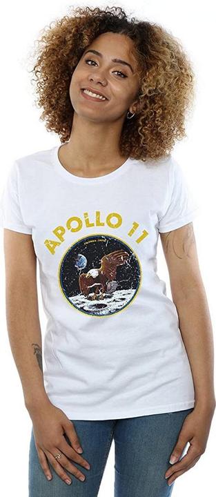 Actual product image Nasa Womens/Ladies Apollo 11 Cotton T-Shirt (XXL)