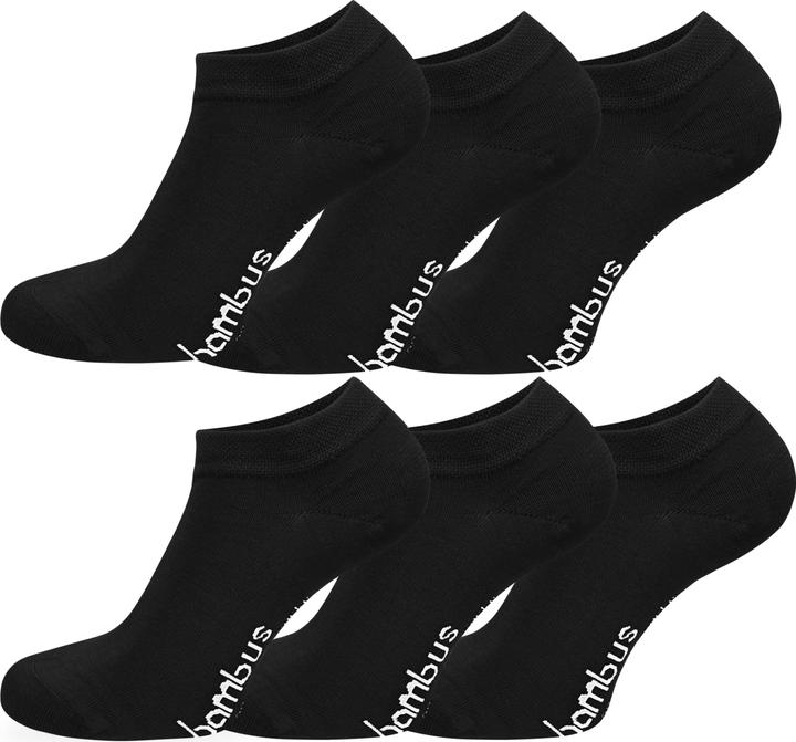 Produktbild Normani 6 Paar Bambus-Gesundheitssocken Sneakers (6er Pack, 47 - 50)
